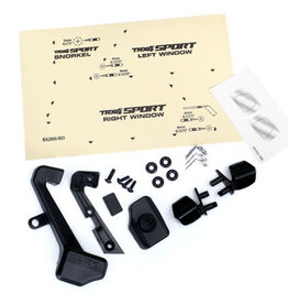 Traxxas 8119 Mirrors, side (left & right)/ snorkel/ mounting hardware (fits #8111 or #8112 body)