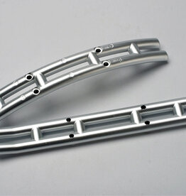 Traxxas 4935 Bumpers, satin finished (f&r)