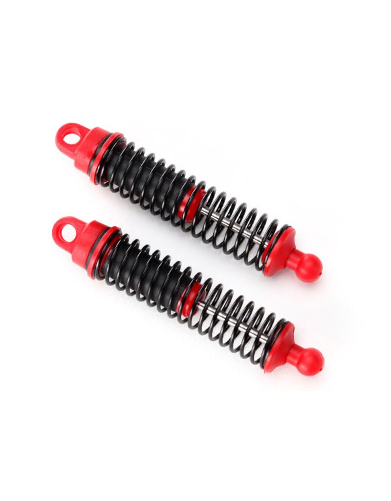 Traxxas 7660 Shocks, oil-filled (assembled with springs) (2)