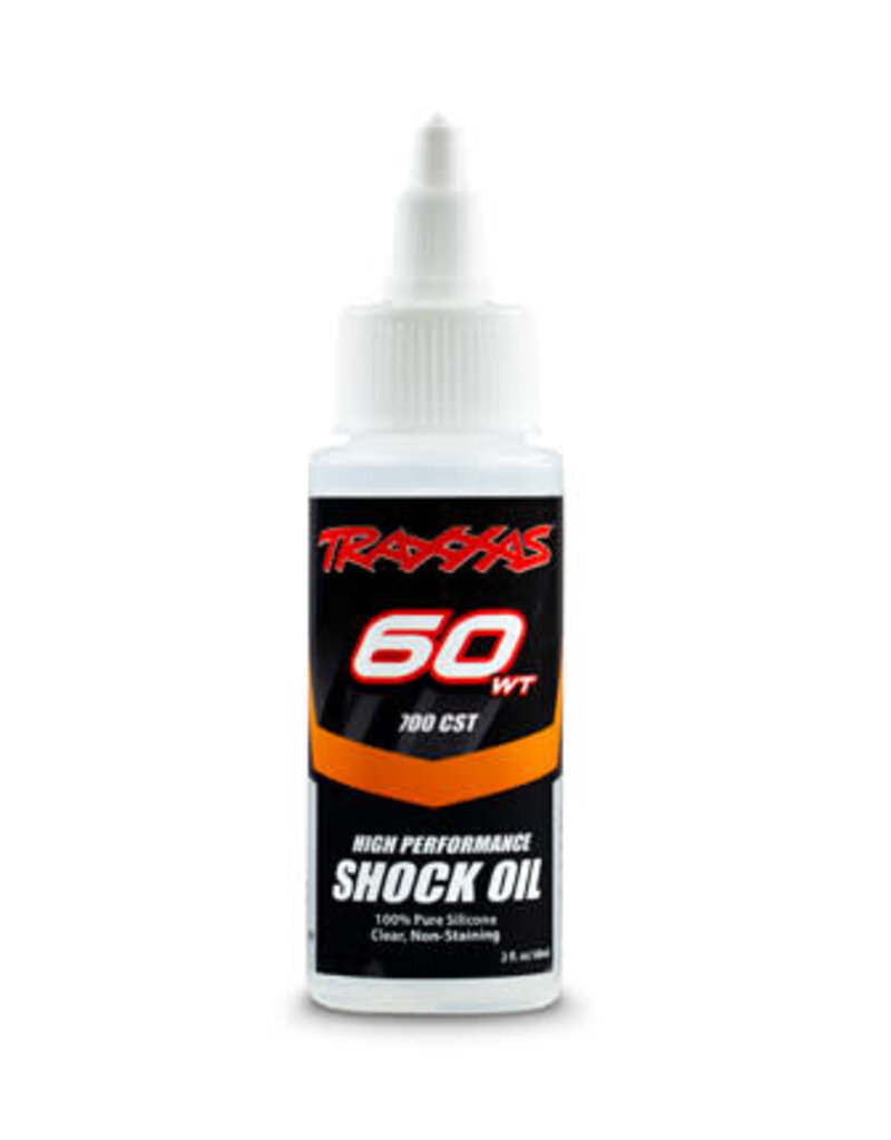 Traxxas 5035 Oil, shock (60 wt, 700 cSt, 60cc) (silicone)