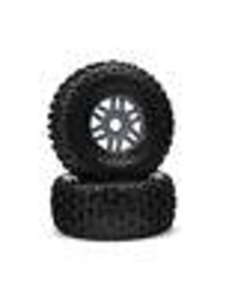 Arrma ARA550069	 dBoots 'Fortress' Tyre Set Glued Gun Metal (Pair)