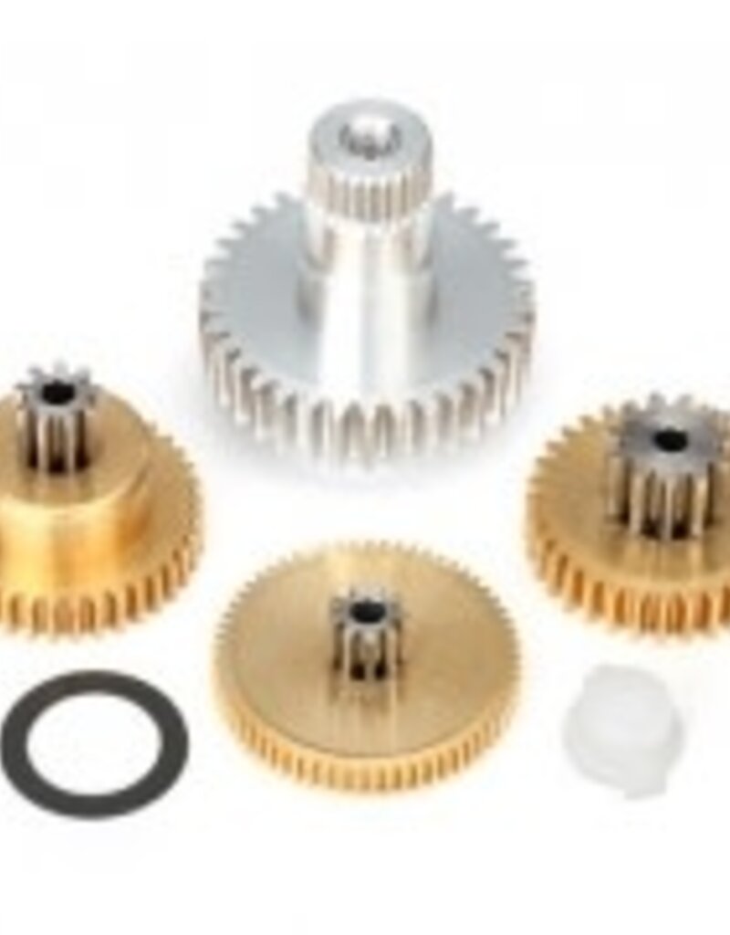 Traxxas 2087x Gear set, metal (for 2085 & 2085X servos)