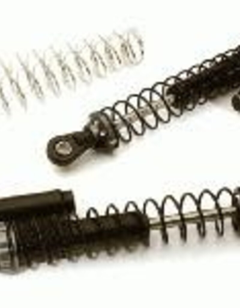 Integy C28951GUN Billet Machined Piggyback Shock(2) for 1/10 Size Off-Road Scale Crawler (L=90mm)
