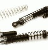 Integy C28951GUN Billet Machined Piggyback Shock(2) for 1/10 Size Off-Road Scale Crawler (L=90mm)