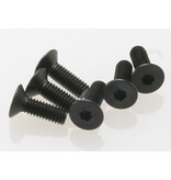 Traxxas 2542 Screws, 4x12mm countersunk machine (hex drive) (6)