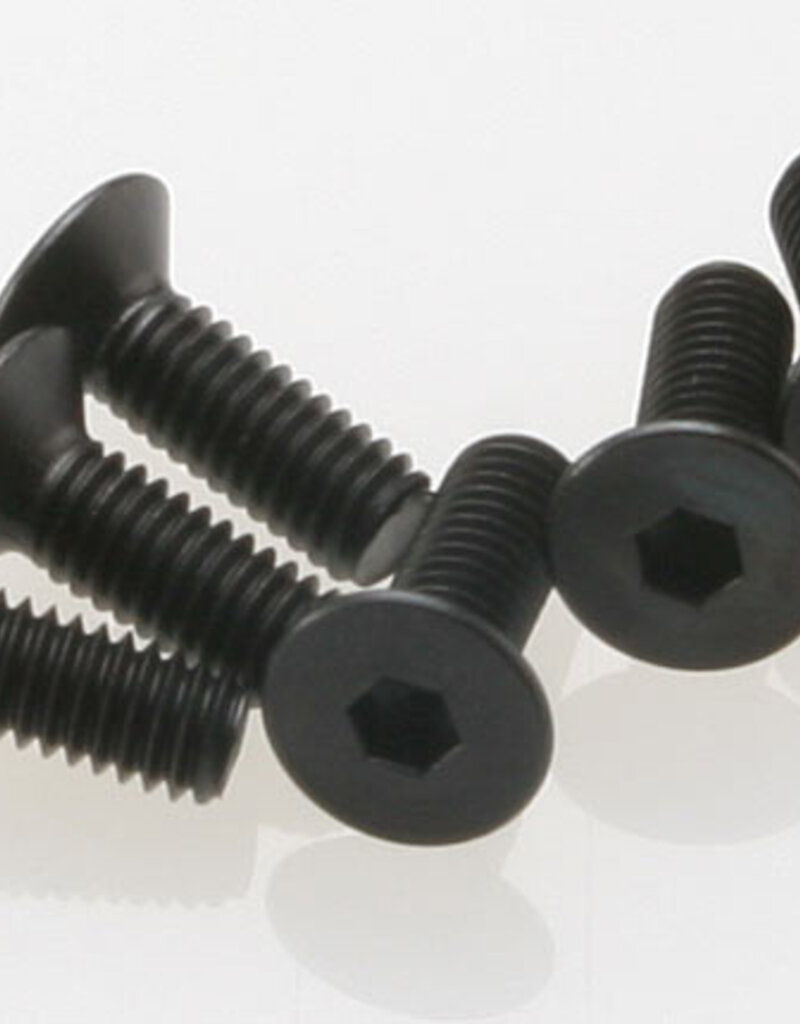 Traxxas 2542 Screws, 4x12mm countersunk machine (hex drive) (6)