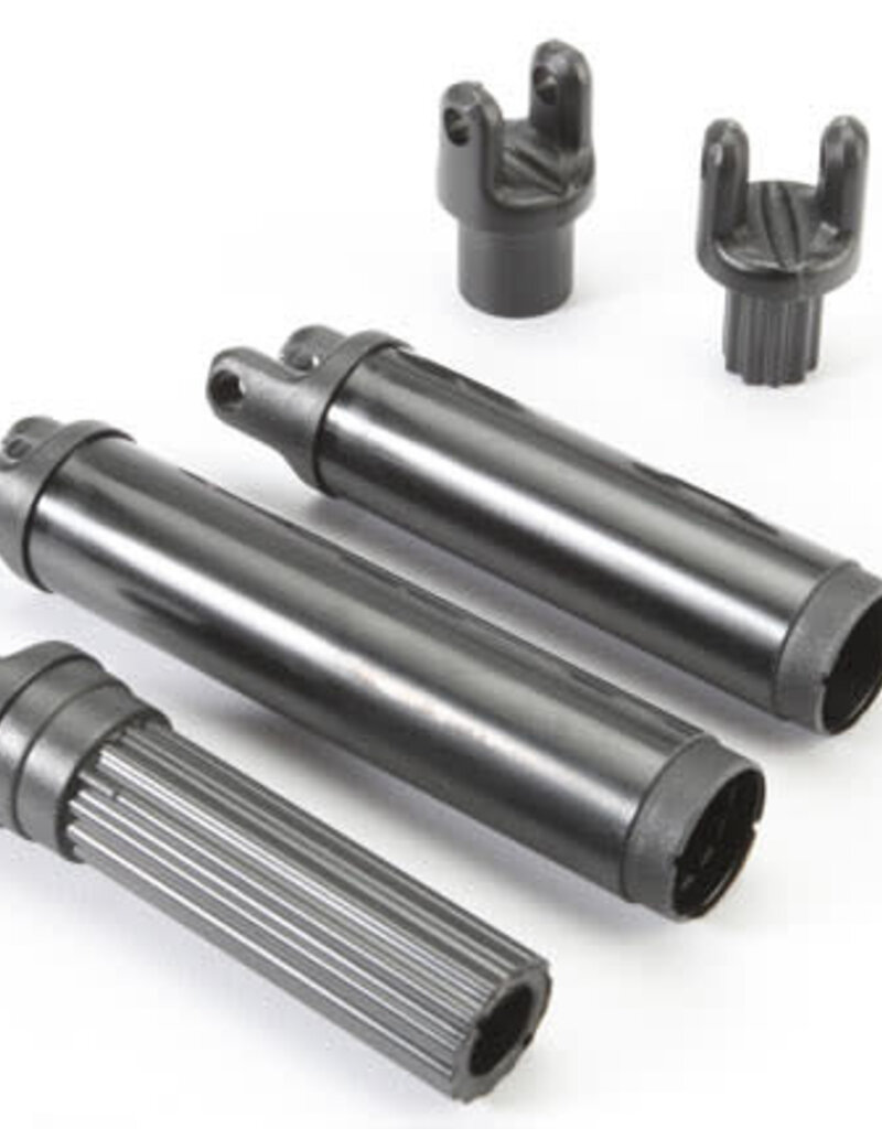 Traxxas 5650 Half shafts, center (internal splined (3)/ external splined (2)) (plastic parts only)
