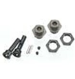 Tekno TKR165417	 R/C Hub Adapt 17mm M6 Driveshaft Slash Stampd
