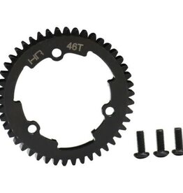 Hot Racing ERVT46M01 46T Mod 1 Steel Spur Gear : Traxxas X-Maxx / E Revo 2