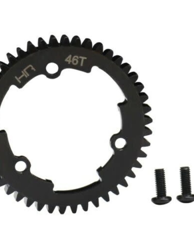 Hot Racing ERVT46M01 46T Mod 1 Steel Spur Gear : Traxxas X-Maxx / E Revo 2