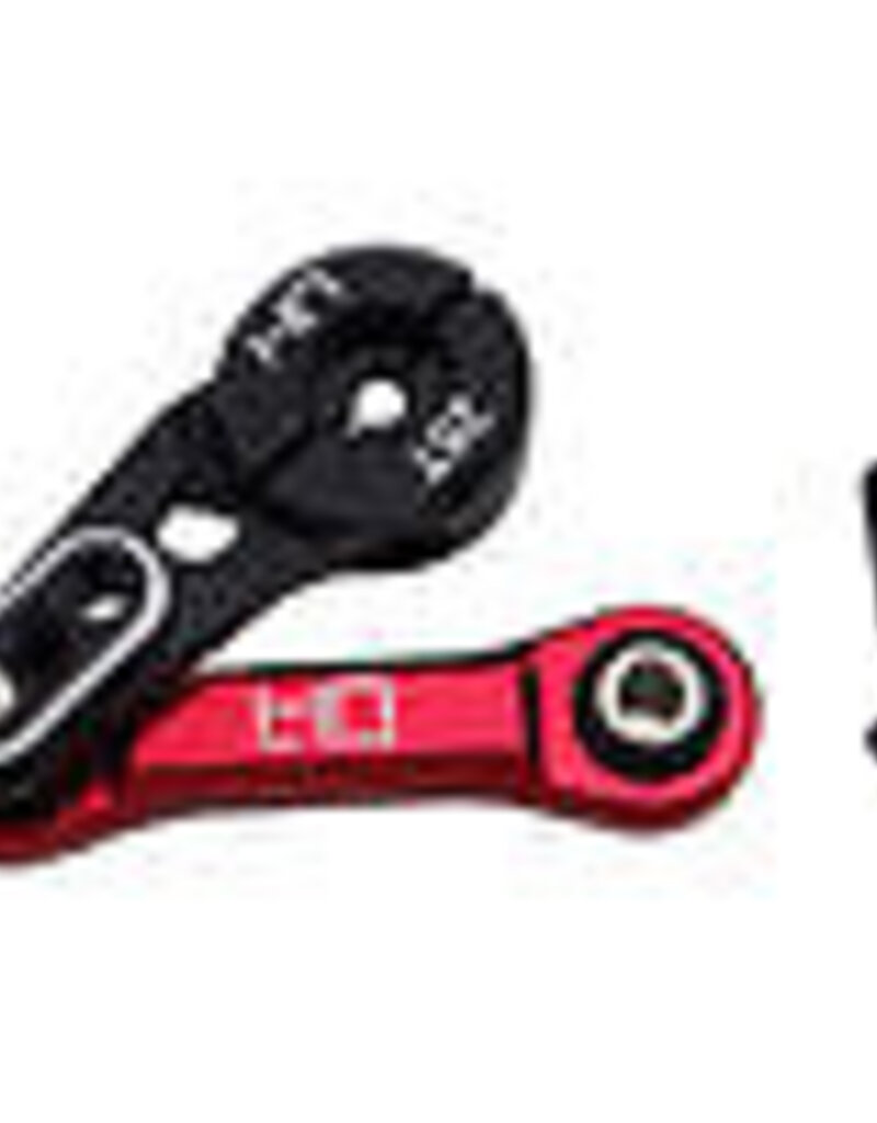 Hot Racing HRAAON48SH25	 Aluminum Fixed Link Steering with 25t Servo Arm