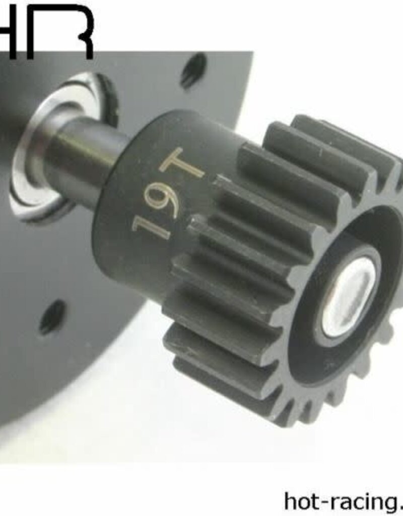 Hot Racing HRAC1123 19T STEEL 32P PINION5MM BORE