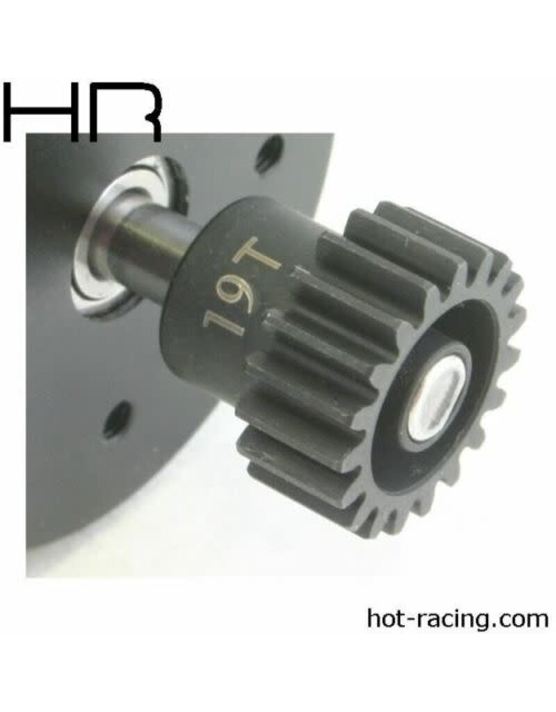 Hot Racing HRAC1123 19T STEEL 32P PINION5MM BORE