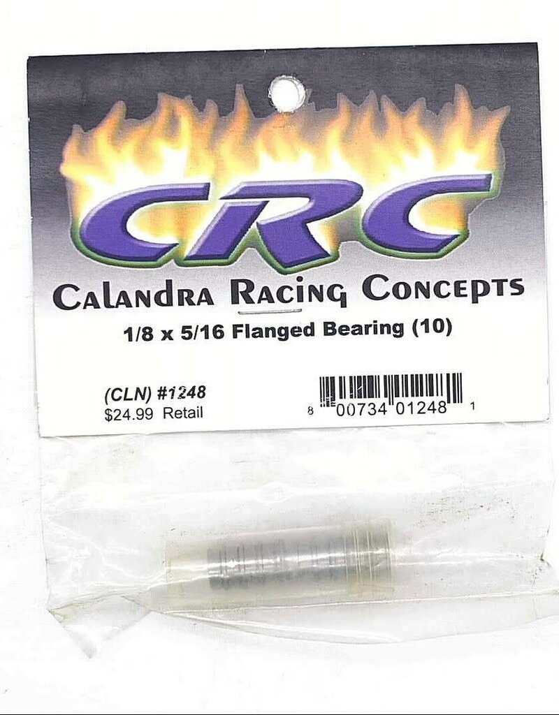 calandra cln1248 1248 1/8 x 5/16 Flanged Bearings (10)