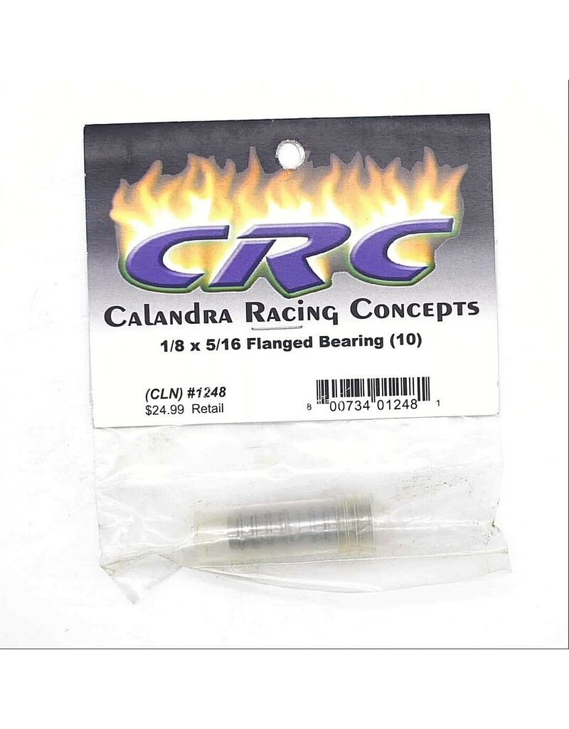 calandra cln1248 1248 1/8 x 5/16 Flanged Bearings (10)