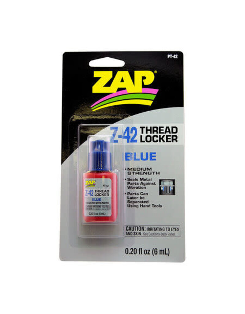 Zap PAAPT42	 ZAP Z-42 Thread Lock, .20 oz