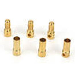 Dynamite DYNC0043	 Gold Bullet Connector Set, 3.5mm (3)