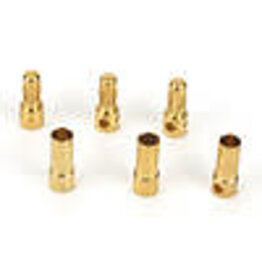 Dynamite DYNC0043	 Gold Bullet Connector Set, 3.5mm (3)