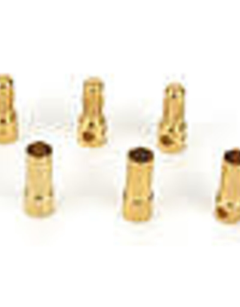 Dynamite DYNC0043	 Gold Bullet Connector Set, 3.5mm (3)
