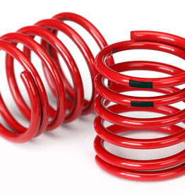 Traxxas 8364 Spring, shock (red) (4.4 rate, black stripe) (2)
