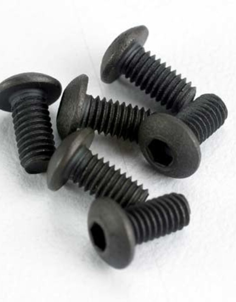 Traxxas 2575 Screws, 3x6mm button-head machine (hex drive) (6)