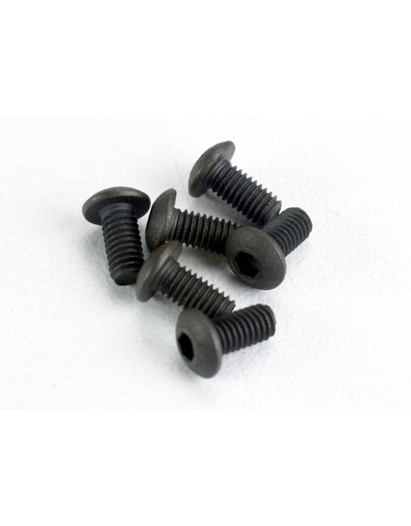 Traxxas 2575 Screws, 3x6mm button-head machine (hex drive) (6)