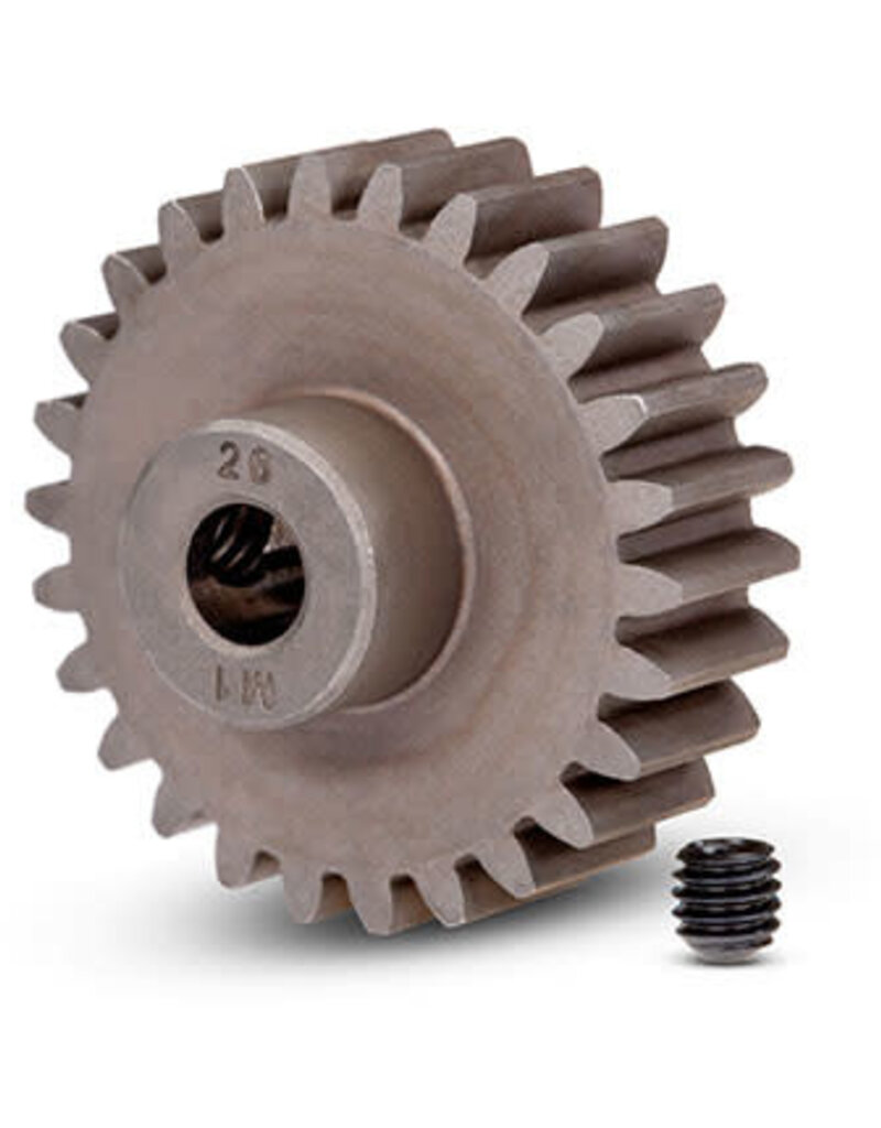 Traxxas 6497 - Gear, 26-T pinion (1.0 metric pitch) (fits 5mm shaft)/ set screw