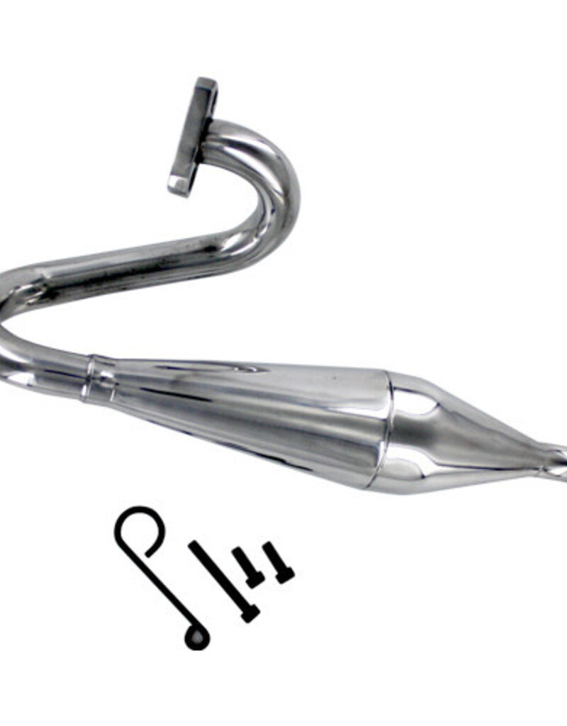 Redcat Racing 050024 Aluminum Polished Tuned Pipe  Rampage MT