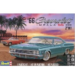 Revell RMX4497	 1 1/25 66 Chevy Impala SS 396 2N1