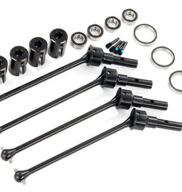Traxxas 8996X Driveshafts, steel constant-velocity (assembled), front or rear (4) (for use with #8995 WideMaxx™ suspension kit) (requires #8654 series 17mm splined wheel hubs and #7758 series 17mm nuts for a complete set)