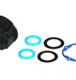 Traxxas 7781 Carrier, differential/ x-ring gaskets (2)/ ring gear gasket/ 6x10x0.5 TW