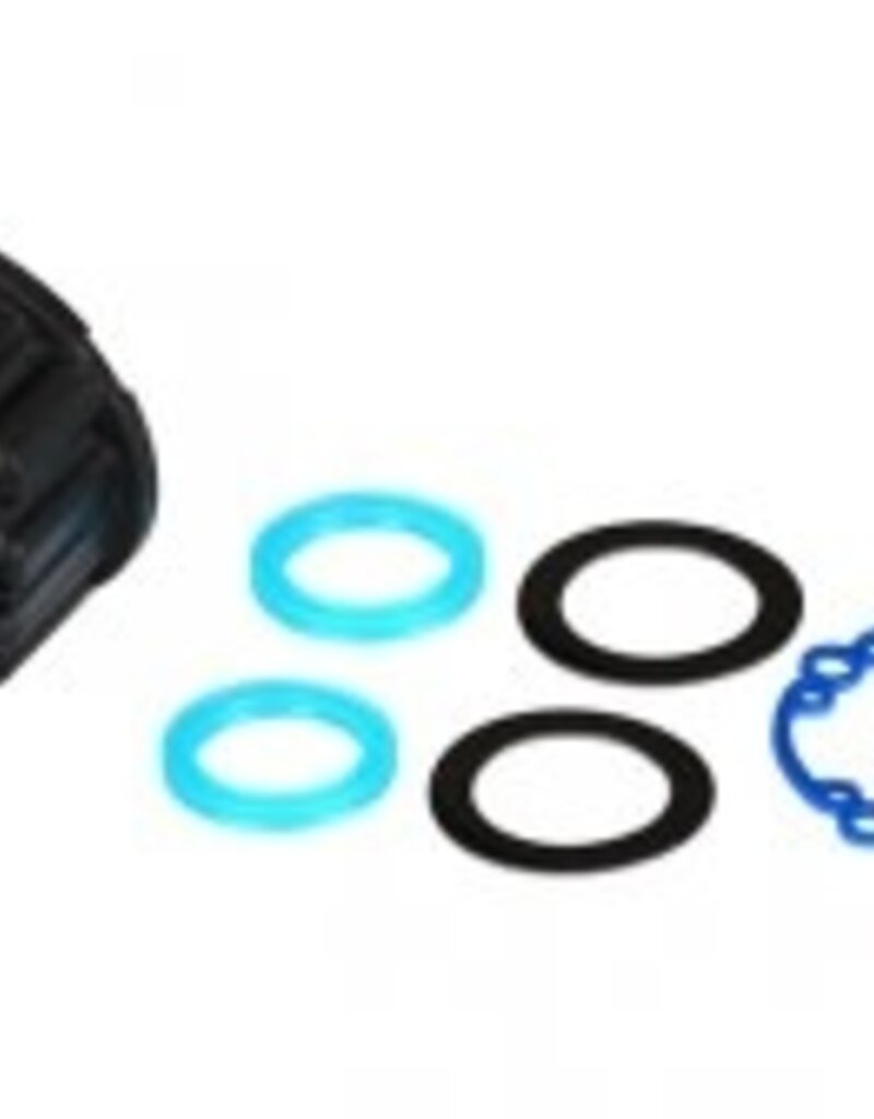 Traxxas 7781 Carrier, differential/ x-ring gaskets (2)/ ring gear gasket/ 6x10x0.5 TW