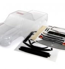 Traxxas 8111r Body, TRX-4® Sport (clear, trimmed, die-cut for LED light kit, requires painting)/ window masks/ decal sheet