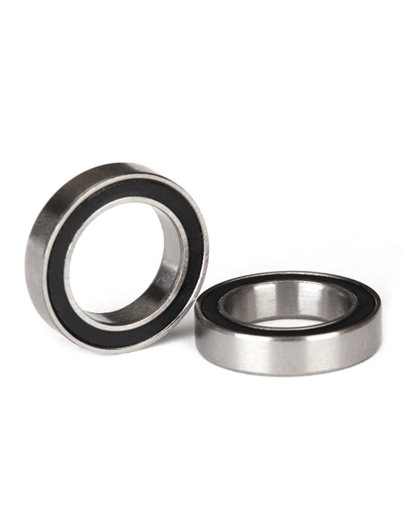 Traxxas 5120A - Ball bearings, black rubber sealed (12x18x4mm) (2)