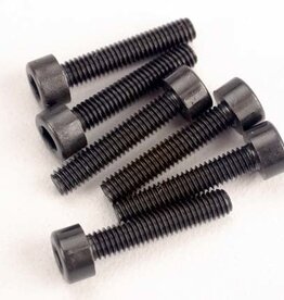Traxxas Head screws, 3x15mm cap-head machine (hex drive) (6) (TRX 2.5)