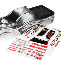 Traxxas 6714 - Body, Stampede® 4X4, ProGraphix® (Graphics are printed, requires paint & final color application)/ decal sheet