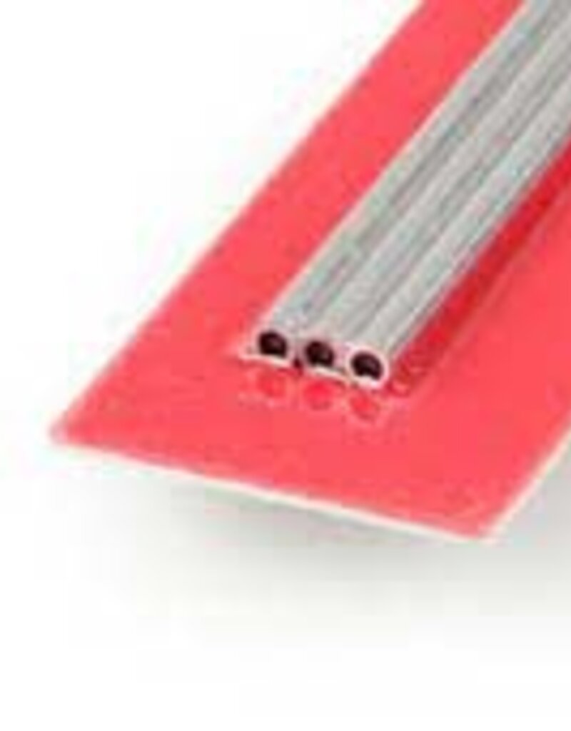 K&S KNS-8101	3/32"x12" Round Aluminum Tube .014 Wall (3)