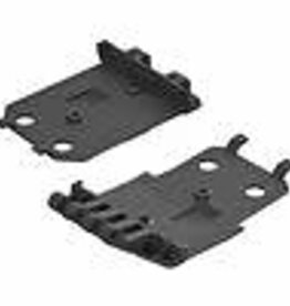 Arrma ARAC9261	 AR320419 F/R Lower Skidplate (2) 4x4 Senton Mega
