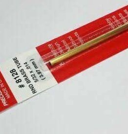 K&S KNS-8128	5/32"x12" Round Brass Tube .014 Wall (1)
