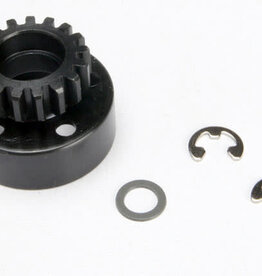 Traxxas 5217 - Clutch bell (17-tooth)/5x8x0.5mm fiber washer (2)/ 5mm e-clip (requires 5x11x4mm ball bearings part #4611) (1.0 metric pitch)