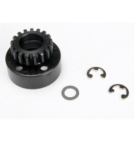 Traxxas 5217 - Clutch bell (17-tooth)/5x8x0.5mm fiber washer (2)/ 5mm e-clip (requires 5x11x4mm ball bearings part #4611) (1.0 metric pitch)