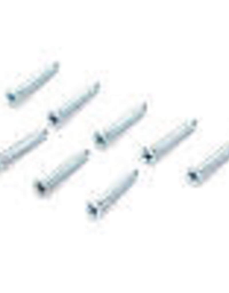 Dubro DUB2299	 Flat Head Self-Tap Screws, 3x20mm