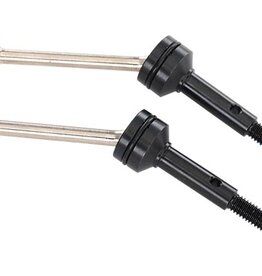 Traxxas 8350X - Driveshafts, steel constant-velocity (assembled), front (2)
