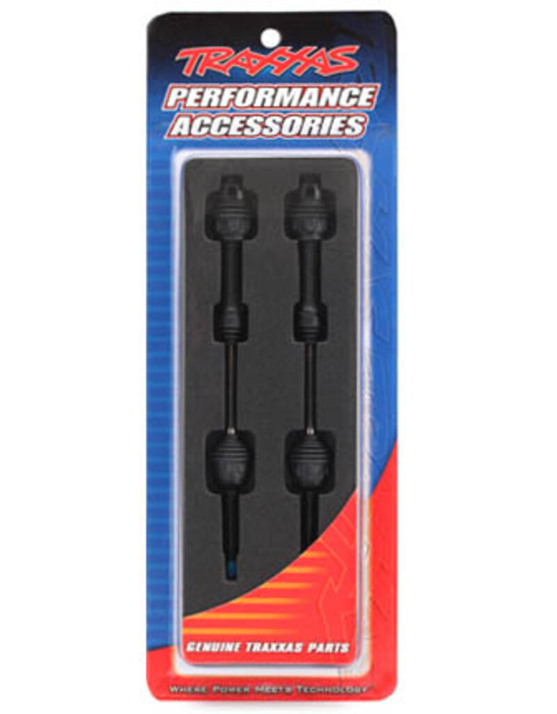 Traxxas 1951r Driveshafts, rear, steel-spline constant-velocity (complete assembly) (2) (fits 2WD Rustler/Stampede)