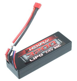 Redcat Racing HX-320020C-D 7.4V 3200 mAh LIpo battery with Deans connect