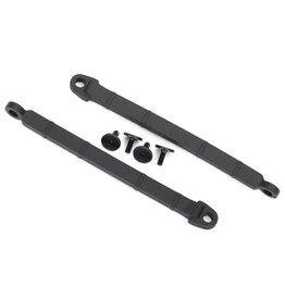 Traxxas 8548 - Limit strap, rear suspension (2)/ 3x8 flat-head screw (4)