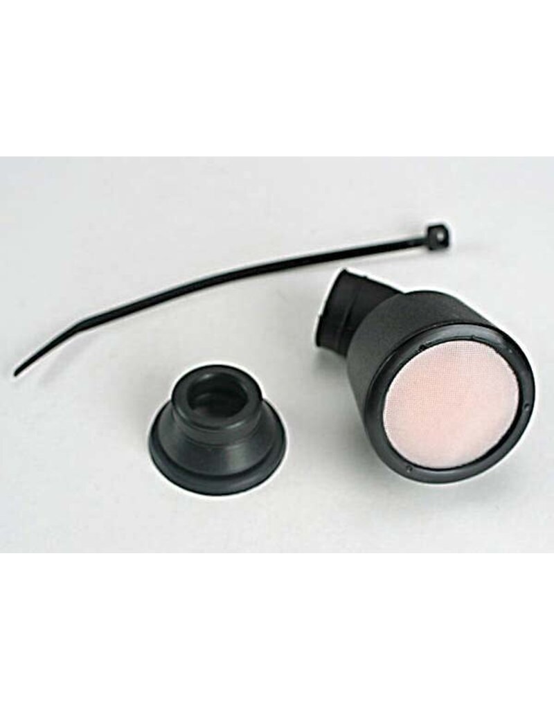 Traxxas 5260 - Air filter housing/ foam insert/ straight base/ angled base/ cable tie (1-each) (TRX® 2.5, 2.5R, 3.3)