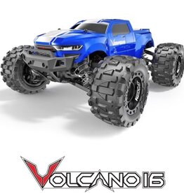 Redcat Racing VOLCANO-16 1/16 SCALE ELECTRIC TRUCK Volcano-16 1/16 Scale Monster Truck Blue