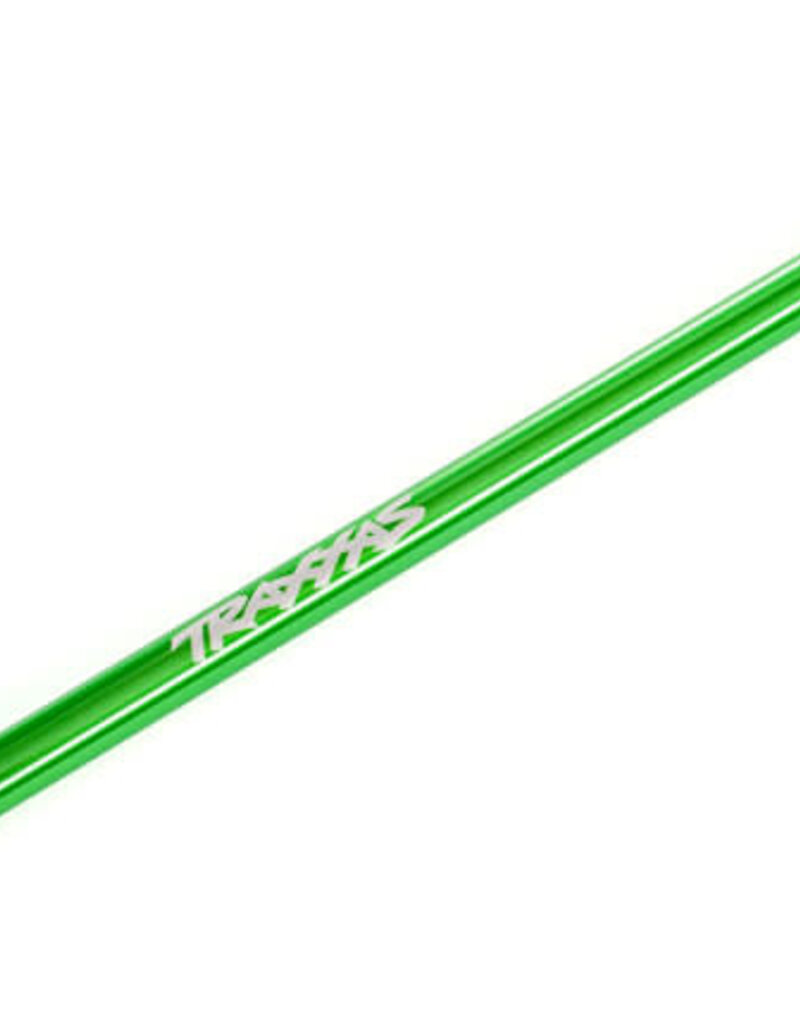 Traxxas 6755G - Driveshaft, center, 6061-T6 aluminum (green-anodized)