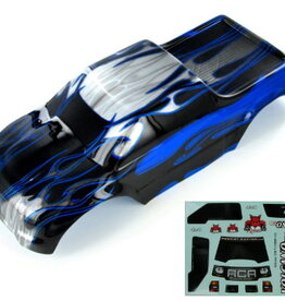 Redcat Racing 88049-BL 1/10 Truck Body, Black and Blue